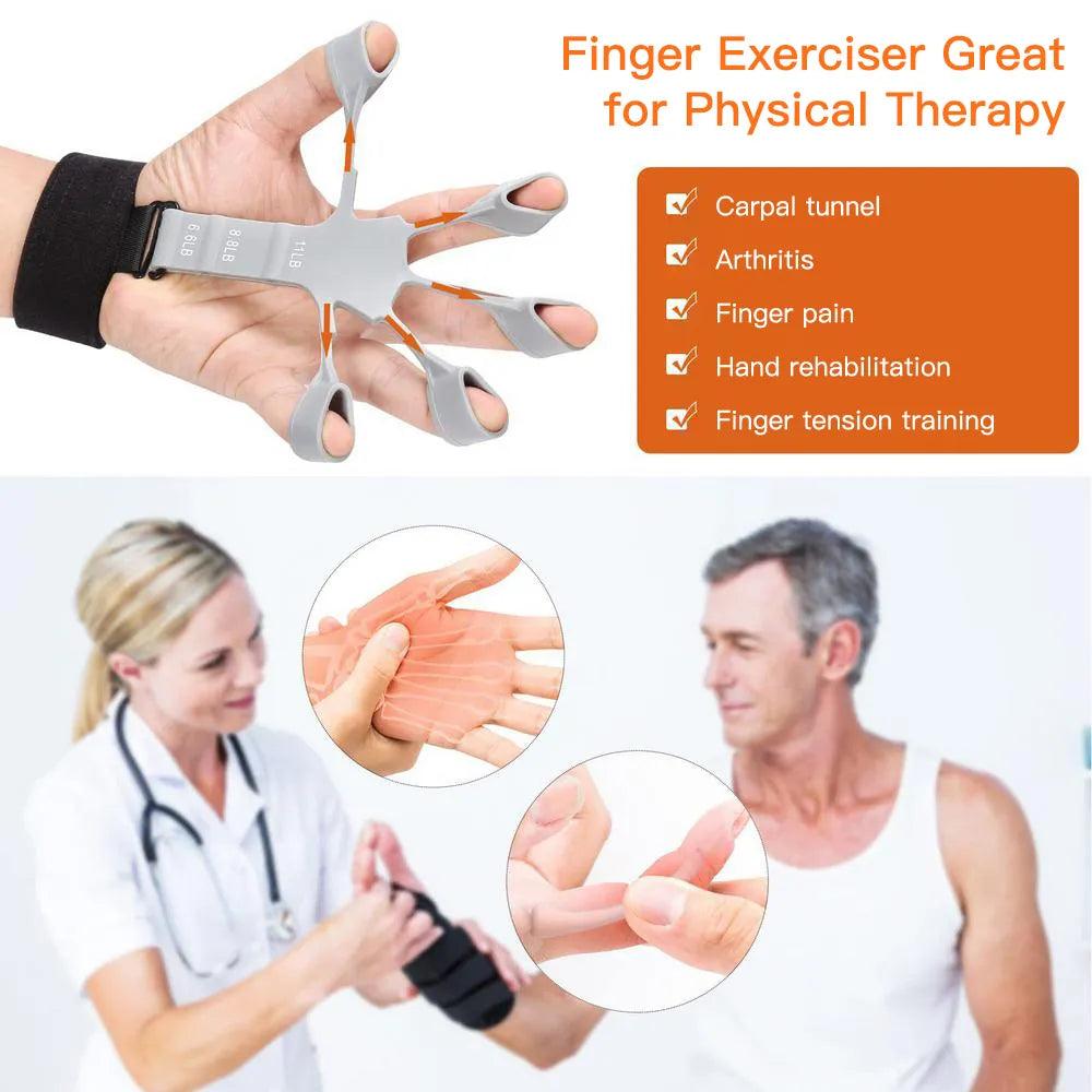 Adjustable Finger Gripper Exercise - Athlesy