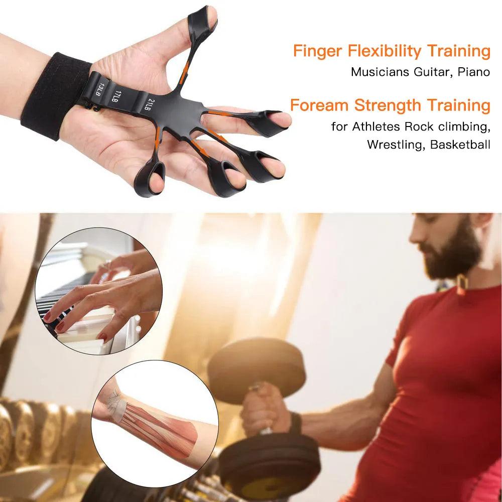 Adjustable Finger Gripper Exercise - Athlesy