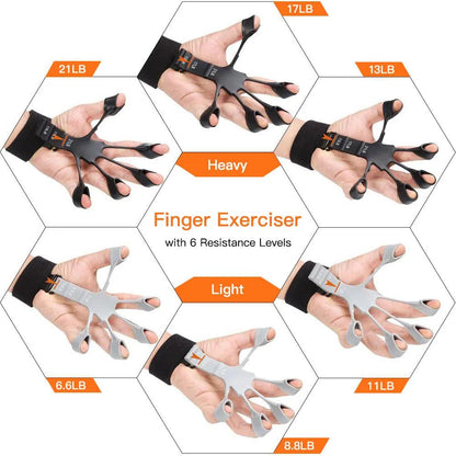 Adjustable Finger Gripper Exercise - Athlesy